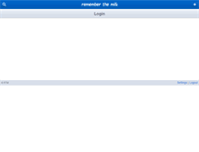 Tablet Screenshot of i.rememberthemilk.com